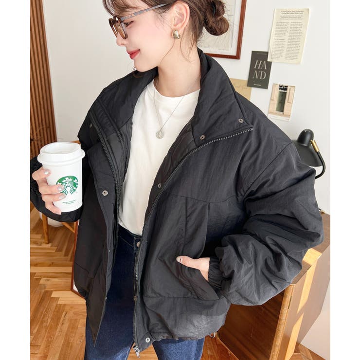 裏キルトナイロンモンスターブルゾン | moment+ | 詳細画像29 