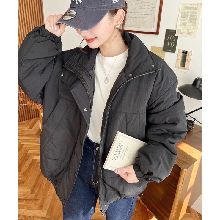 裏キルトナイロンモンスターブルゾン | moment+ | 詳細画像30 