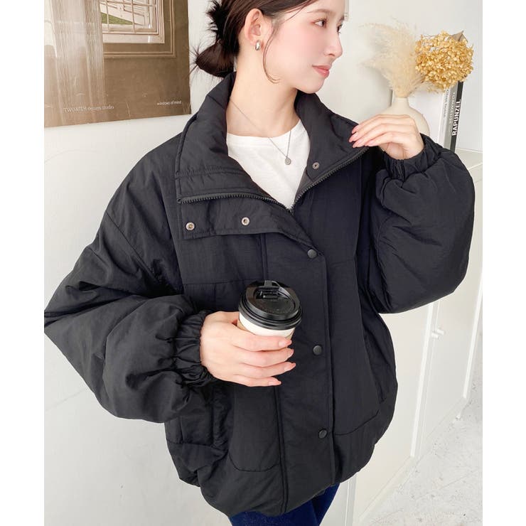 裏キルトナイロンモンスターブルゾン | moment+ | 詳細画像33 