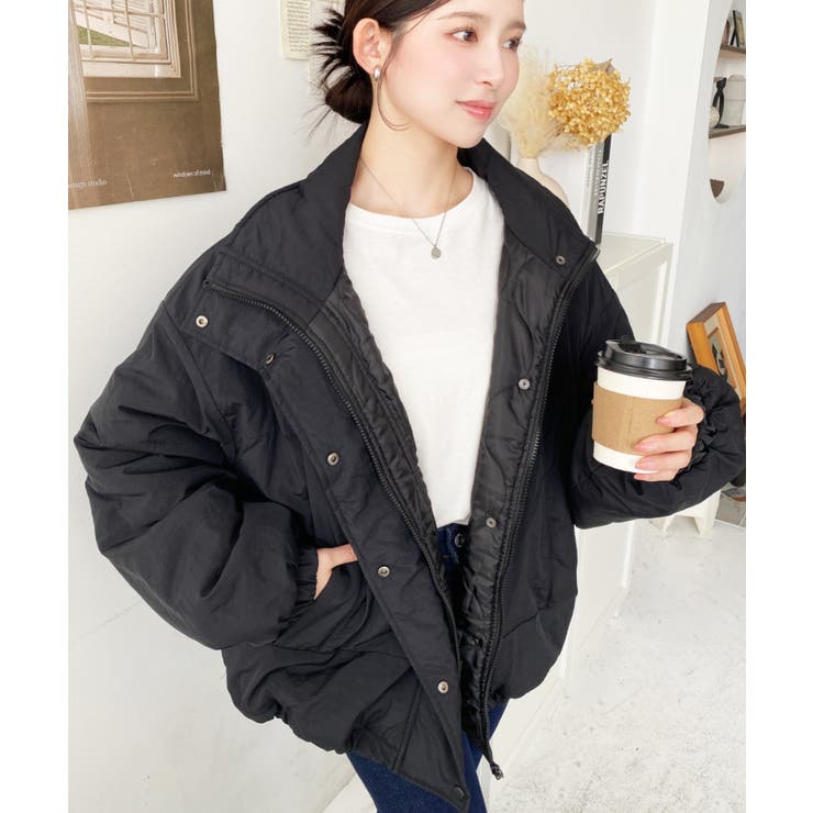 裏キルトナイロンモンスターブルゾン | moment+ | 詳細画像35 