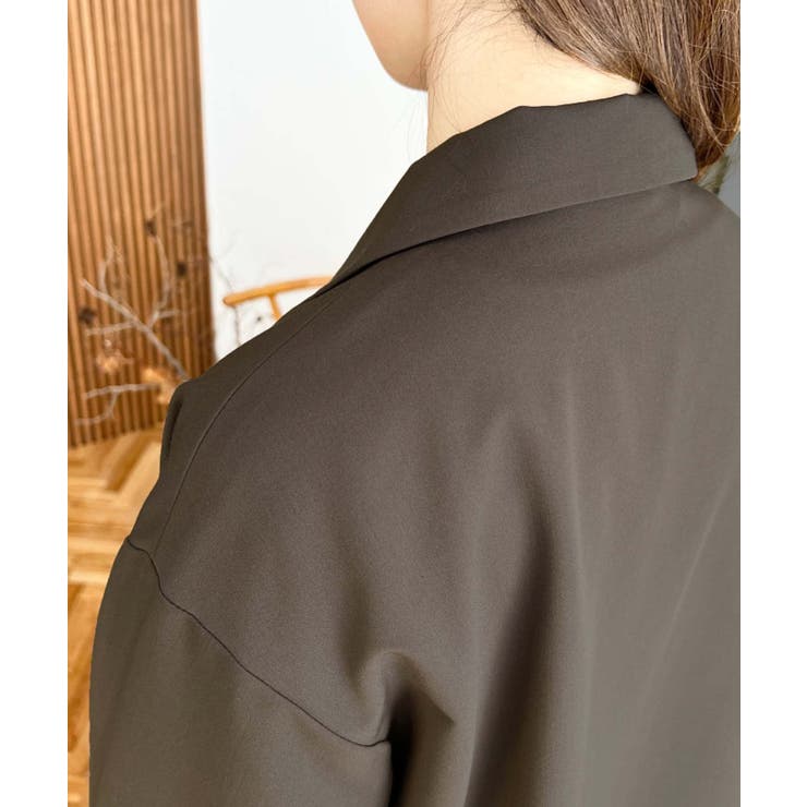 マットゴールド釦ダブルテーラードジャケット | moment+ | 詳細画像25 