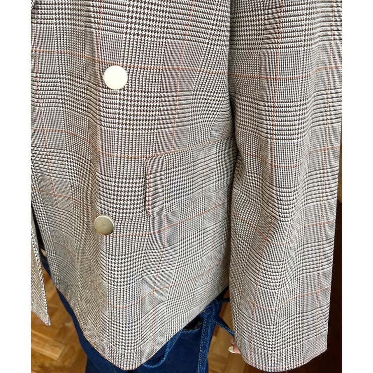 GIORGIOARMANIダブル レア美品　ヴィンテージ　② L グレンチェック GIORGIOARMANIダブル レア美品 ヴィンテージ ② L グレン