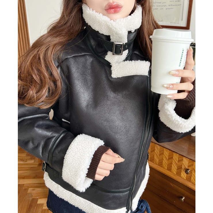 【定価30万】WJK レザー ムートン ジャケット ブルゾン AKM 定価30万】WJK レザー ムートン ジャケット ブルゾン AKM ライダース