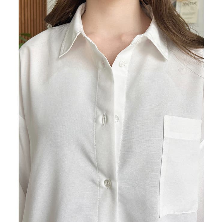 ワイドスリーブオックスシャツ | moment+ | 詳細画像13