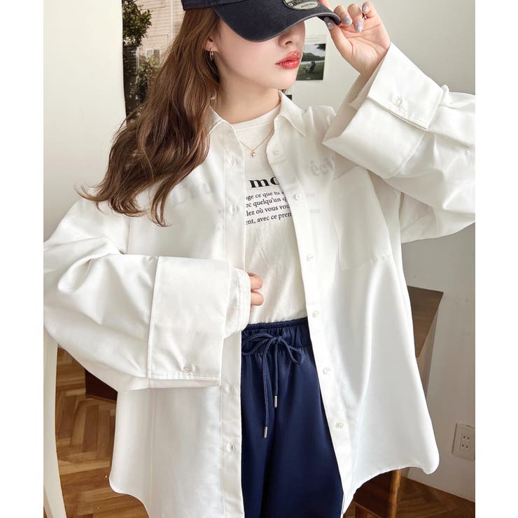 ワイドスリーブオックスシャツ | moment+ | 詳細画像18