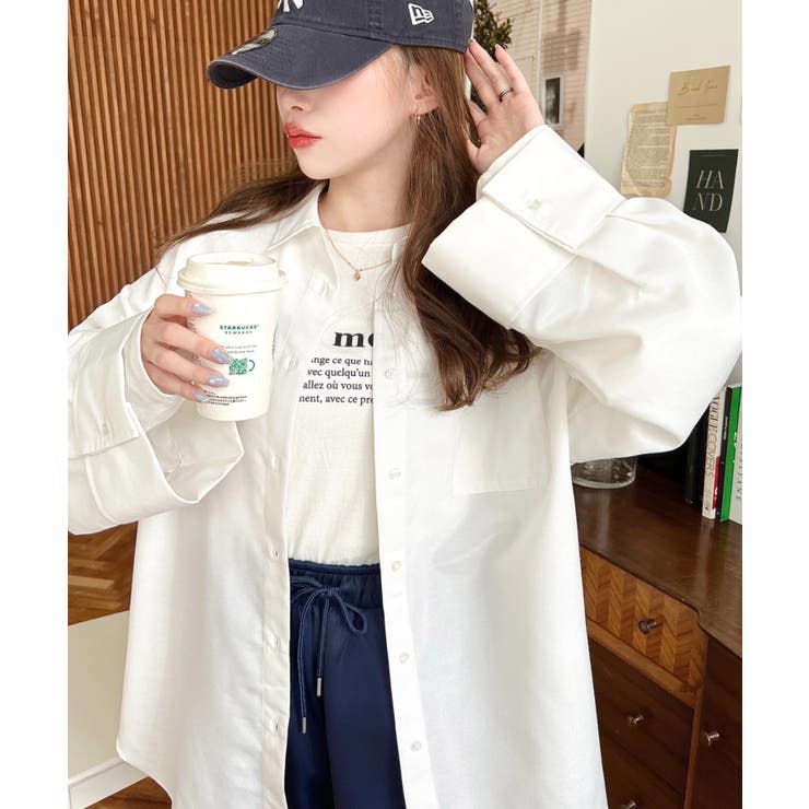 ワイドスリーブオックスシャツ | moment+ | 詳細画像21