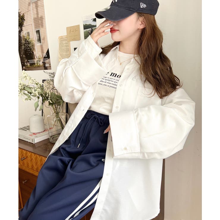 ワイドスリーブオックスシャツ | moment+ | 詳細画像23