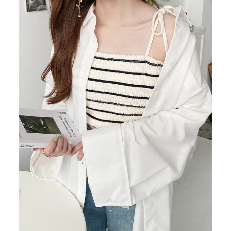 ワイドスリーブオックスシャツ | moment+ | 詳細画像24