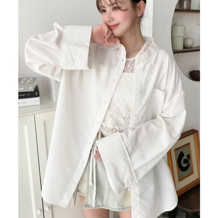 ワイドスリーブオックスシャツ | moment+ | 詳細画像26