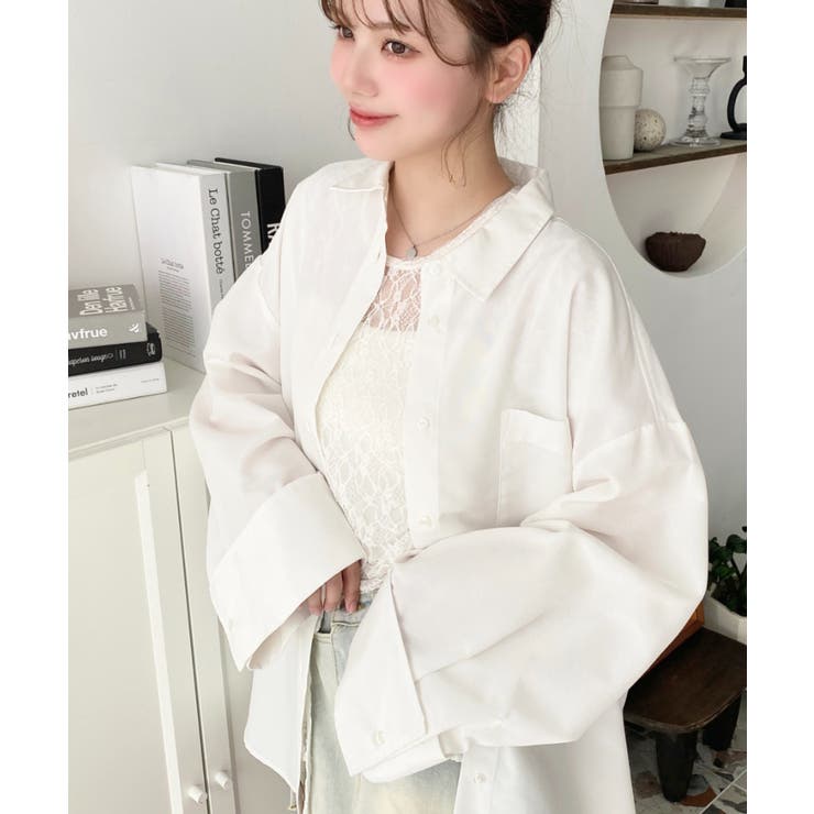 ワイドスリーブオックスシャツ | moment+ | 詳細画像27