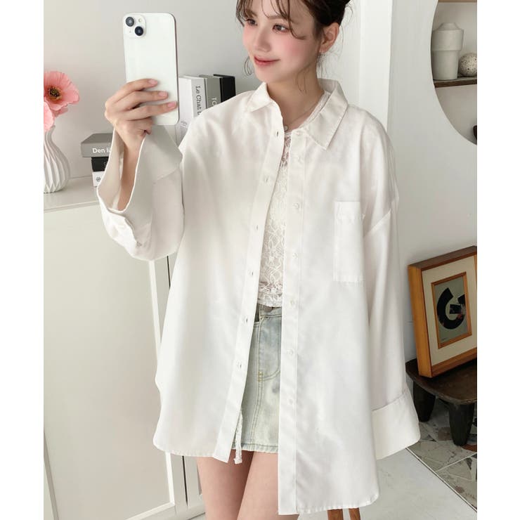 ワイドスリーブオックスシャツ | moment+ | 詳細画像28