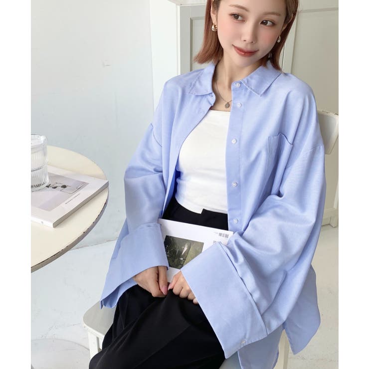 ワイドスリーブオックスシャツ | moment+ | 詳細画像32