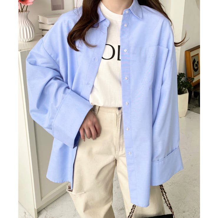 ワイドスリーブオックスシャツ | moment+ | 詳細画像35