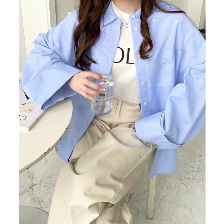 ワイドスリーブオックスシャツ | moment+ | 詳細画像37