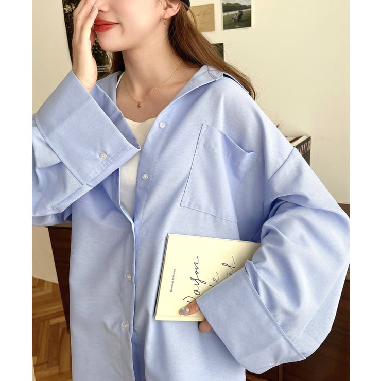 ワイドスリーブオックスシャツ | moment+ | 詳細画像39