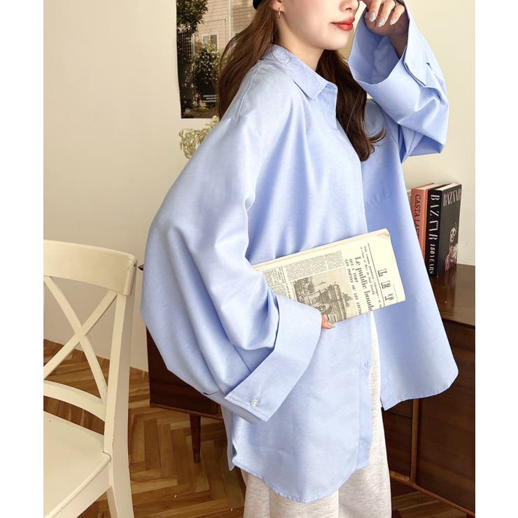 ワイドスリーブオックスシャツ | moment+ | 詳細画像40