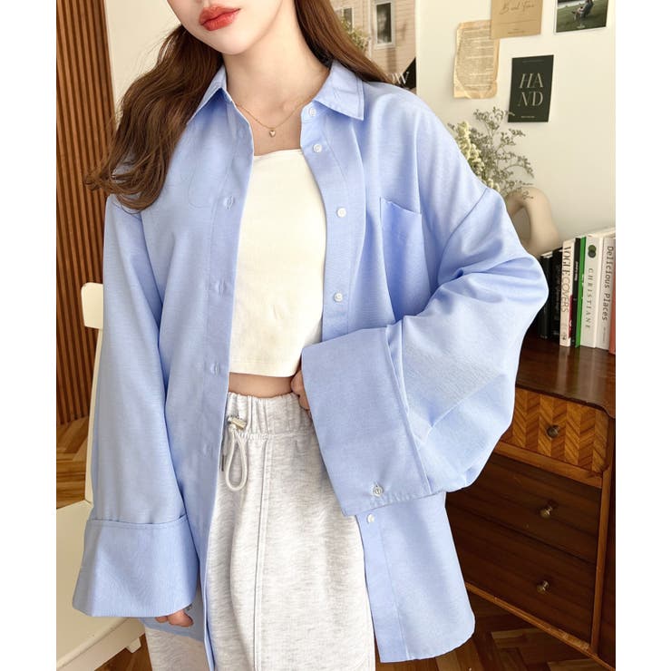 ワイドスリーブオックスシャツ | moment+ | 詳細画像41