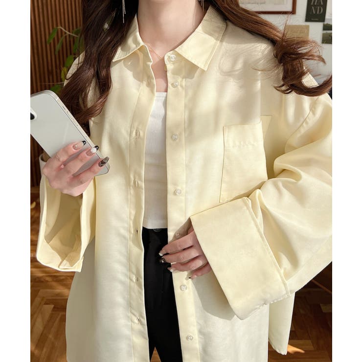 ワイドスリーブオックスシャツ | moment+ | 詳細画像45