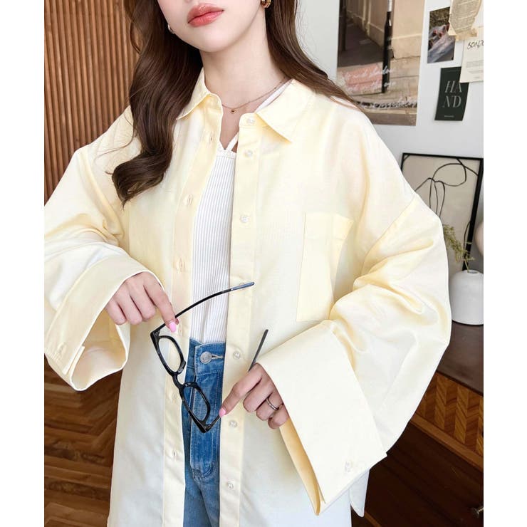 ワイドスリーブオックスシャツ | moment+ | 詳細画像54