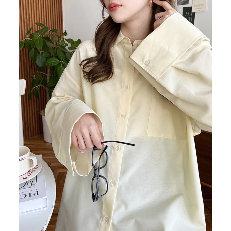 ワイドスリーブオックスシャツ | moment+ | 詳細画像55