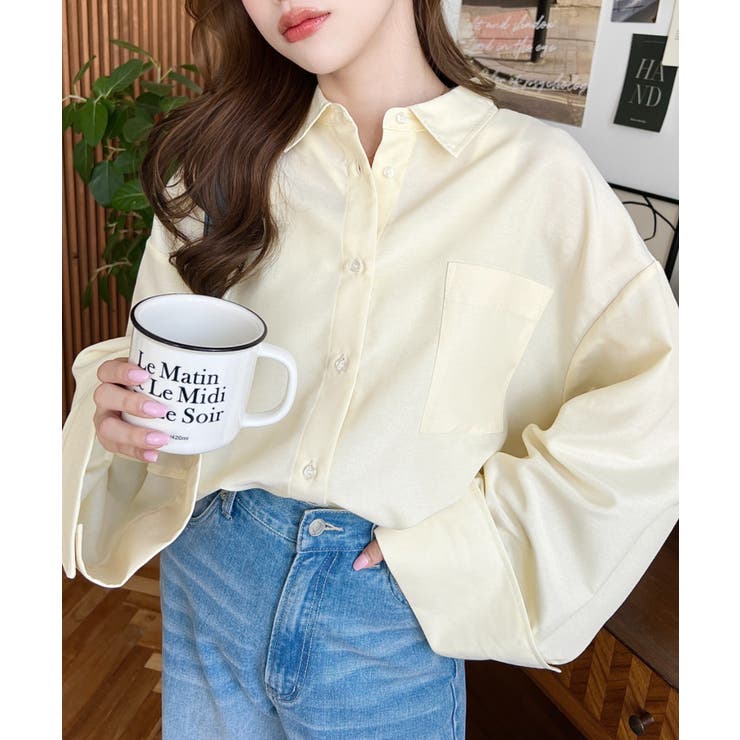 ワイドスリーブオックスシャツ | moment+ | 詳細画像56