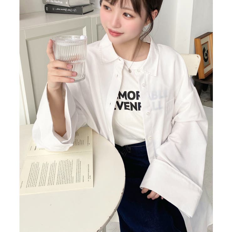 ワイドスリーブオックスシャツ | moment+ | 詳細画像9