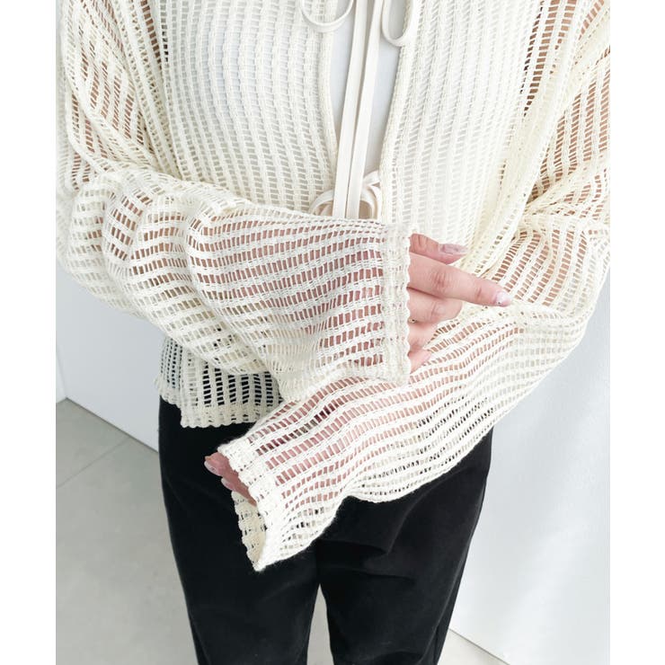 ＼メッシュで涼しく◎ 前後2WAYストライプメッシュショート丈(45cm)＆レギ… | moment+ | 詳細画像18 