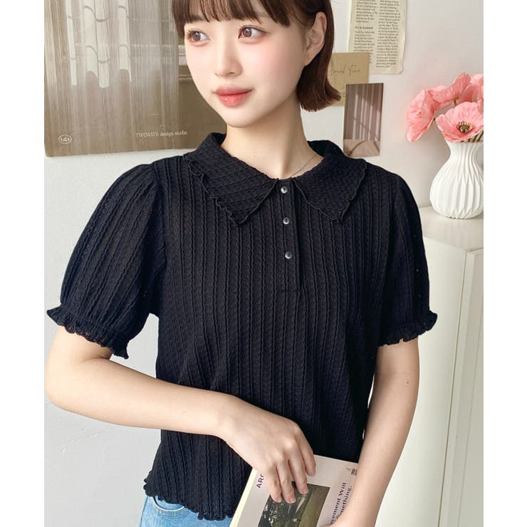 よ*し様 and per se ストライプポロシャツ and per se AND PER SE