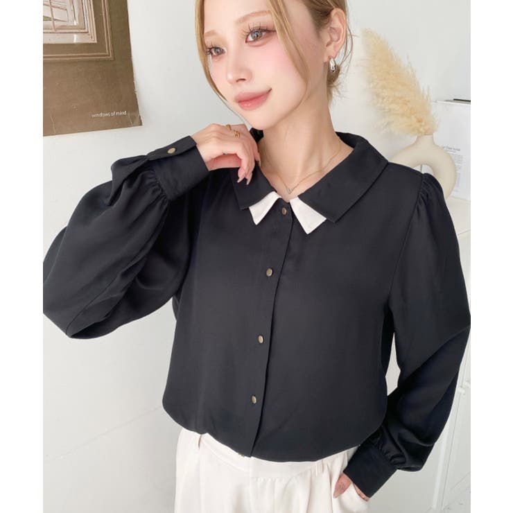 衣更真緒 shuffle casual 79個 ストライプミニワンピースシャツ | w closet(ダブルクローゼット