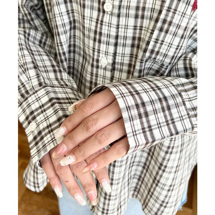 U.S.POLO ASSNワンポイント刺繍チェックシャツ | moment+ | 詳細画像11 