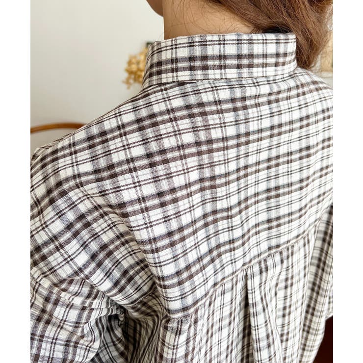 U.S.POLO ASSNワンポイント刺繍チェックシャツ | moment+ | 詳細画像14 