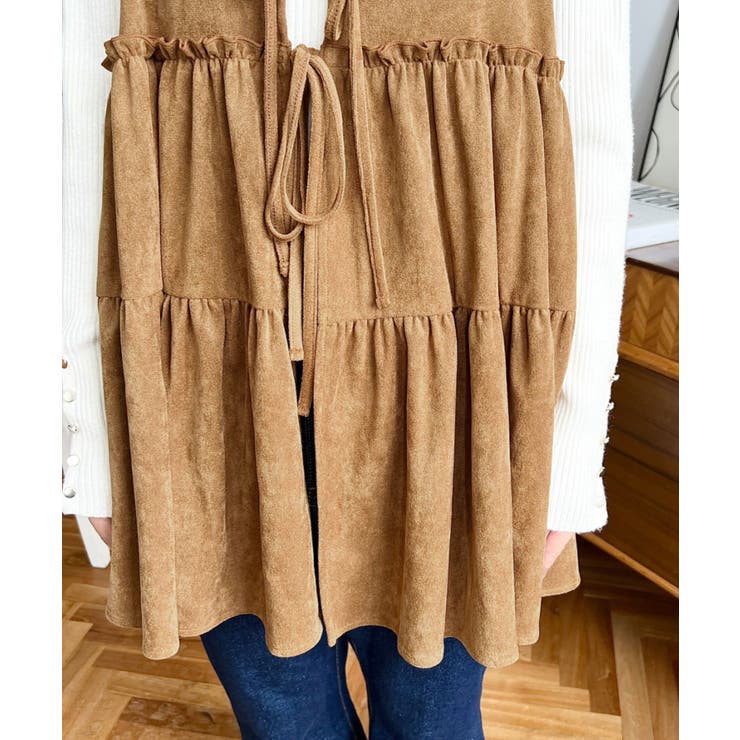 ダブルリボンフリルティアードキャミソール | moment+ | 詳細画像16 