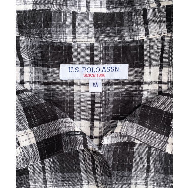 U.S.POLO ASSN.ワンポイント刺繍半袖チェックシャツ | moment+ | 詳細画像26 