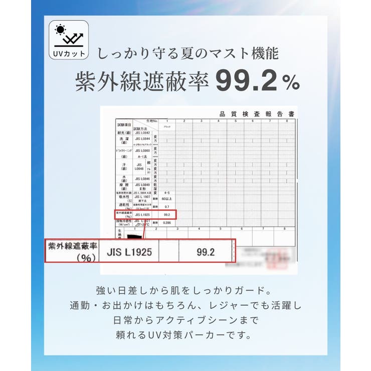 ＼接触冷感／水陸両用フリルフードUVパーカー | moment+ | 詳細画像2 