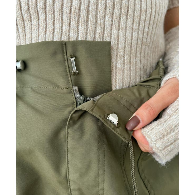 すそドロストワークパンツ | moment+ | 詳細画像21 