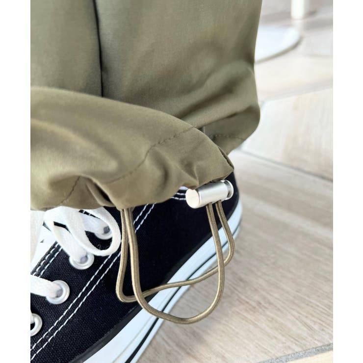 すそドロストワークパンツ | moment+ | 詳細画像23 