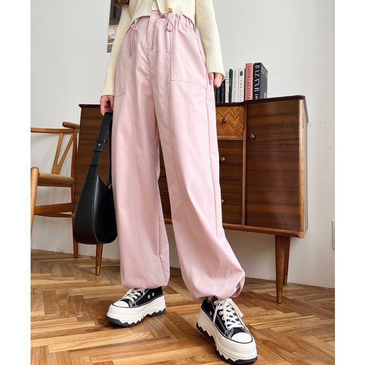 すそドロストワークパンツ | moment+ | 詳細画像28 