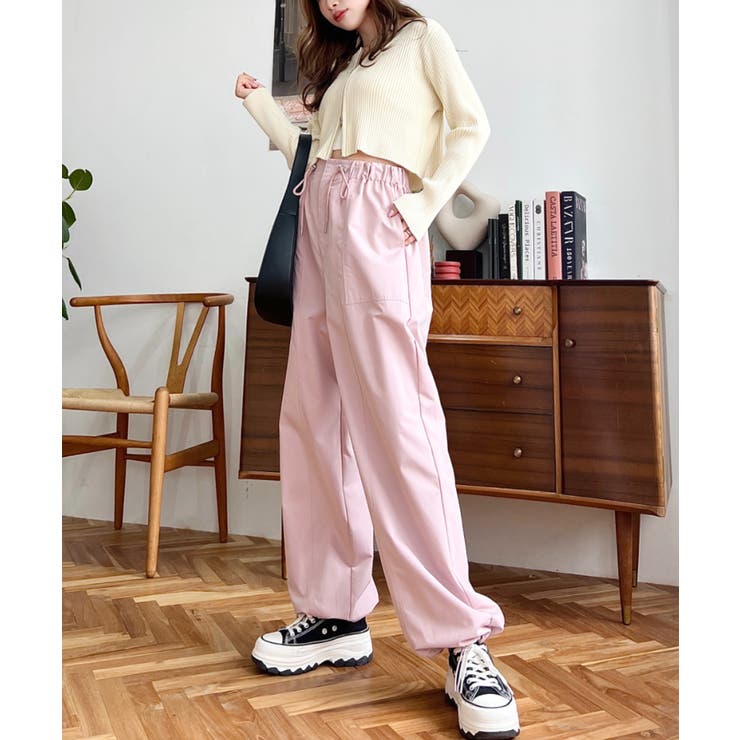 すそドロストワークパンツ | moment+ | 詳細画像29 