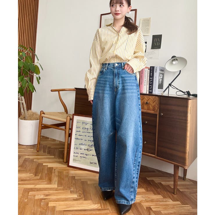 カーブデニム | moment+ | 詳細画像11 