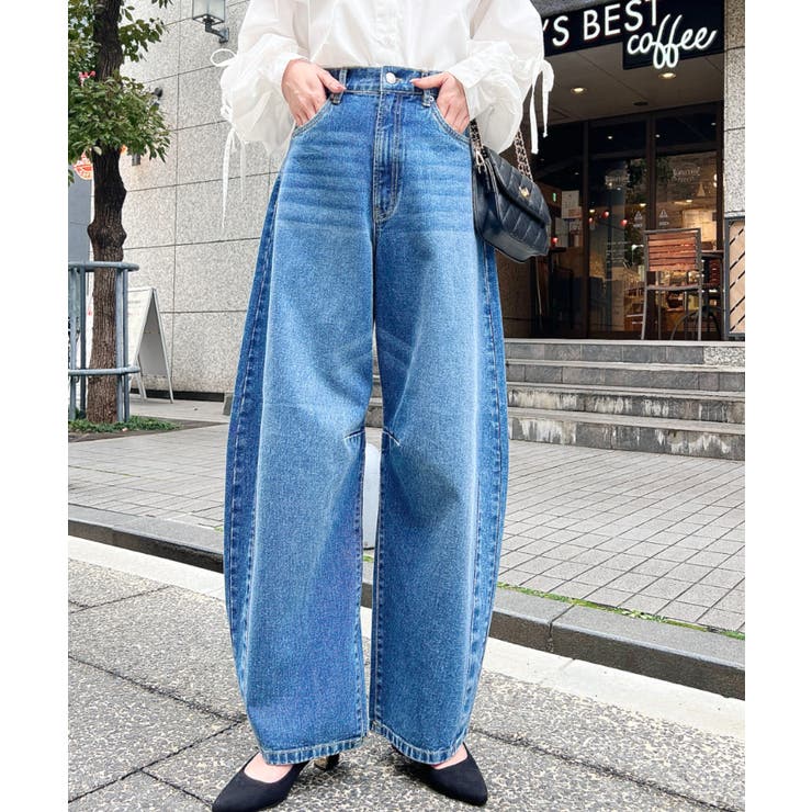 カーブデニム | moment+ | 詳細画像12 