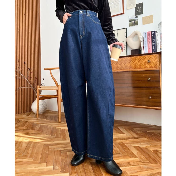 カーブデニム | moment+ | 詳細画像16 