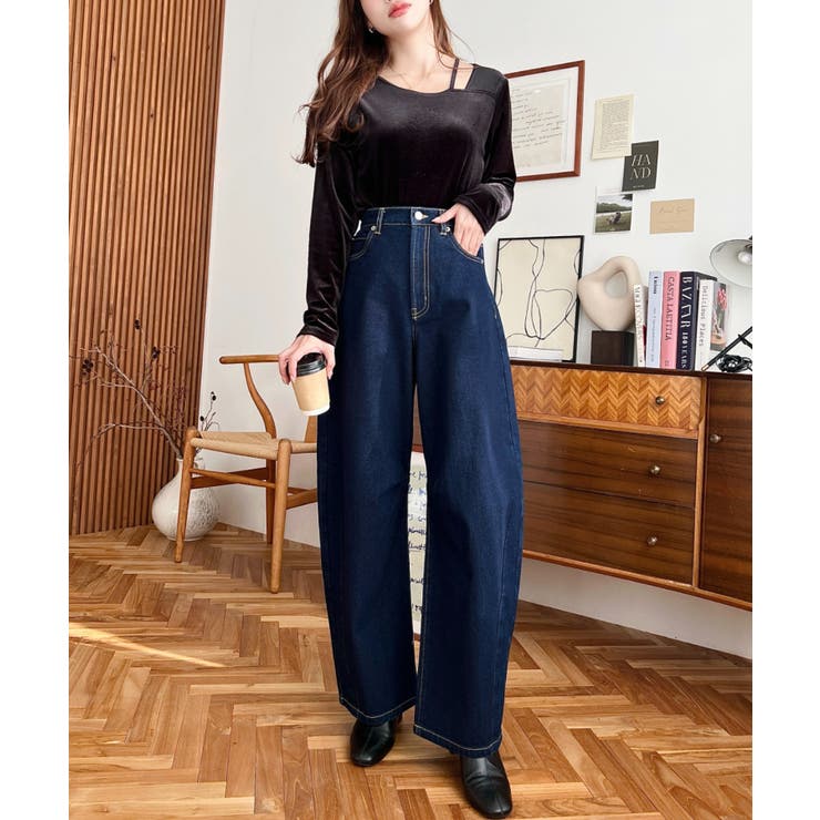 カーブデニム | moment+ | 詳細画像19 