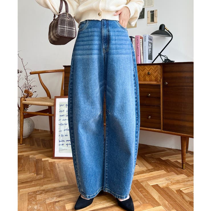 カーブデニム | moment+ | 詳細画像2 