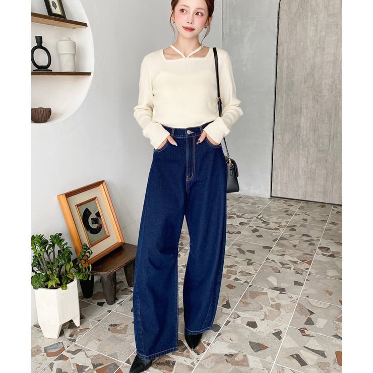 カーブデニム | moment+ | 詳細画像23 