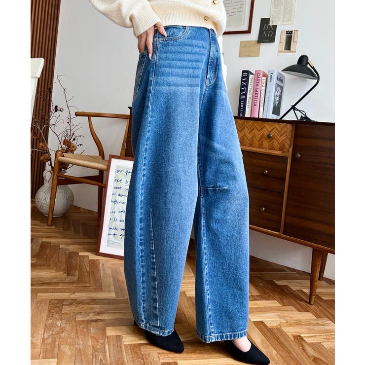 カーブデニム | moment+ | 詳細画像4 