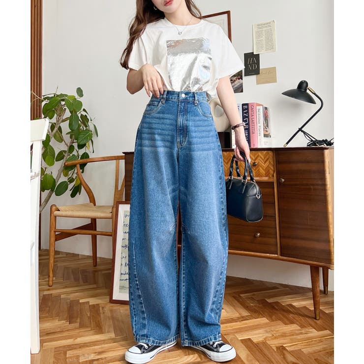 未使用エムエスジーエムMSGMパールビジューブルーデニムジーンズGパンツフレア青 未使用エムエスジーエムMSGMパールビジューブルーデニムジーンズ