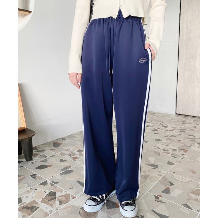 ロゴ刺繍トラックジャージパンツ | moment+ | 詳細画像12 