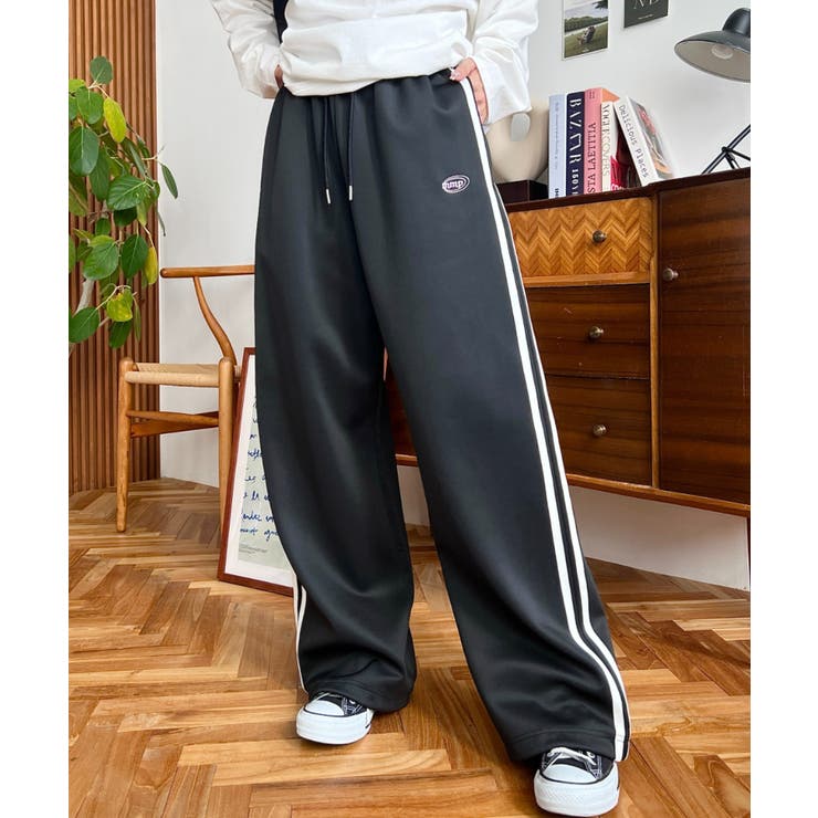 ロゴ刺繍トラックジャージパンツ | moment+ | 詳細画像28 