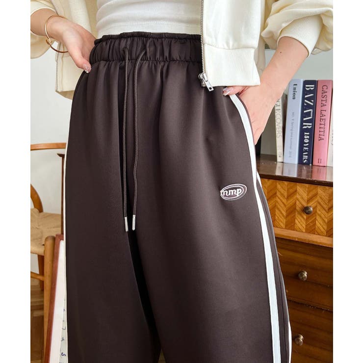 ロゴ刺繍トラックジャージパンツ | moment+ | 詳細画像42 