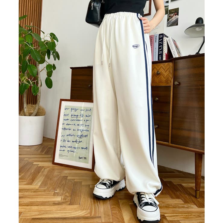◆ ◆ロゴ ジャージー素材 パジャマ（パンツ） 683585_001.jpg